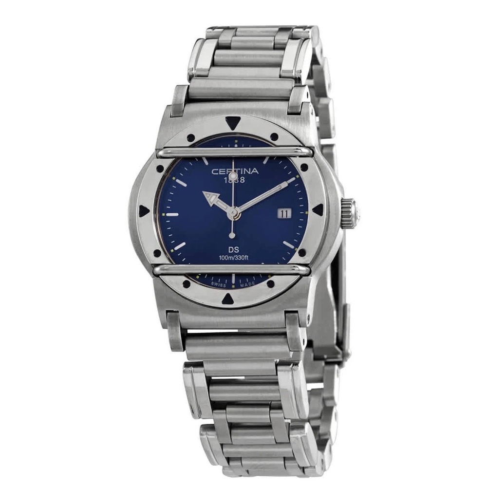 Certina DS Quartz Blue Dial Watch Brand New